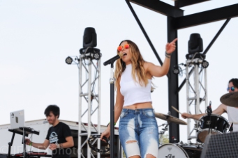 Lev Performs at Float Fest in Martindale, Texas on Saturday, August 29, 2015.